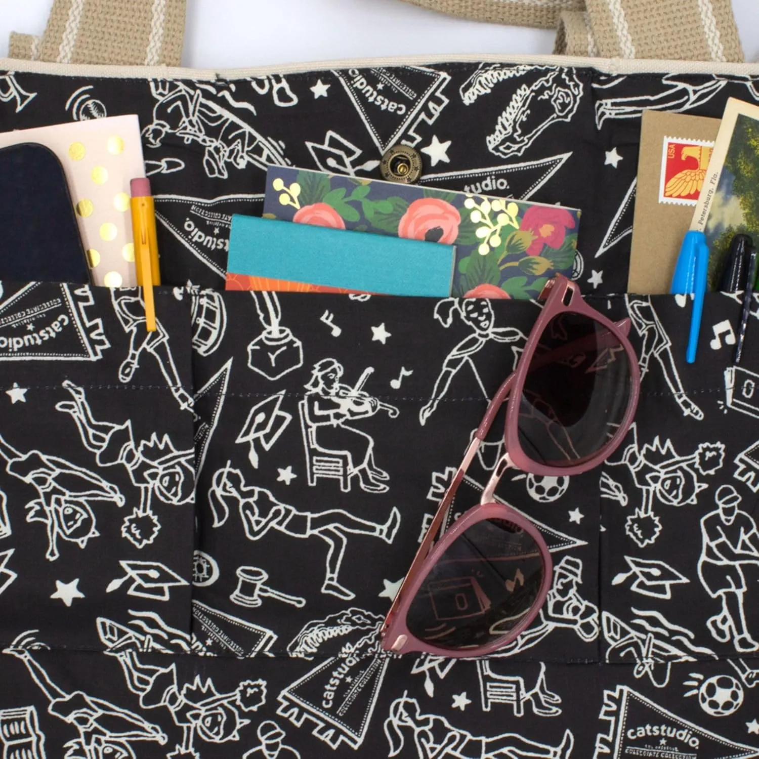 Catstudio Collegiate Tote Bag
