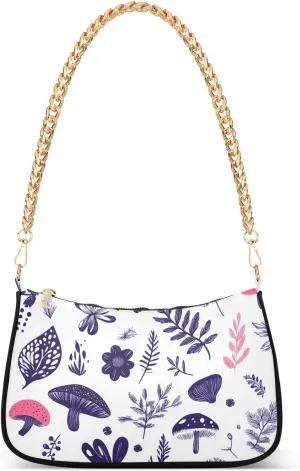 CEBUGI Crossbody Bags for Women Shoulder Purse Flower Handbags Stylish Clutch Purse with Chain Strap