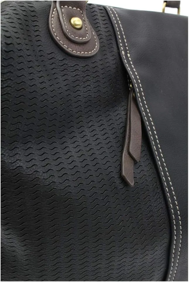 CHALA Handbags LaserCut Totes Shoulder Purse with Matching Wallet Gift Set