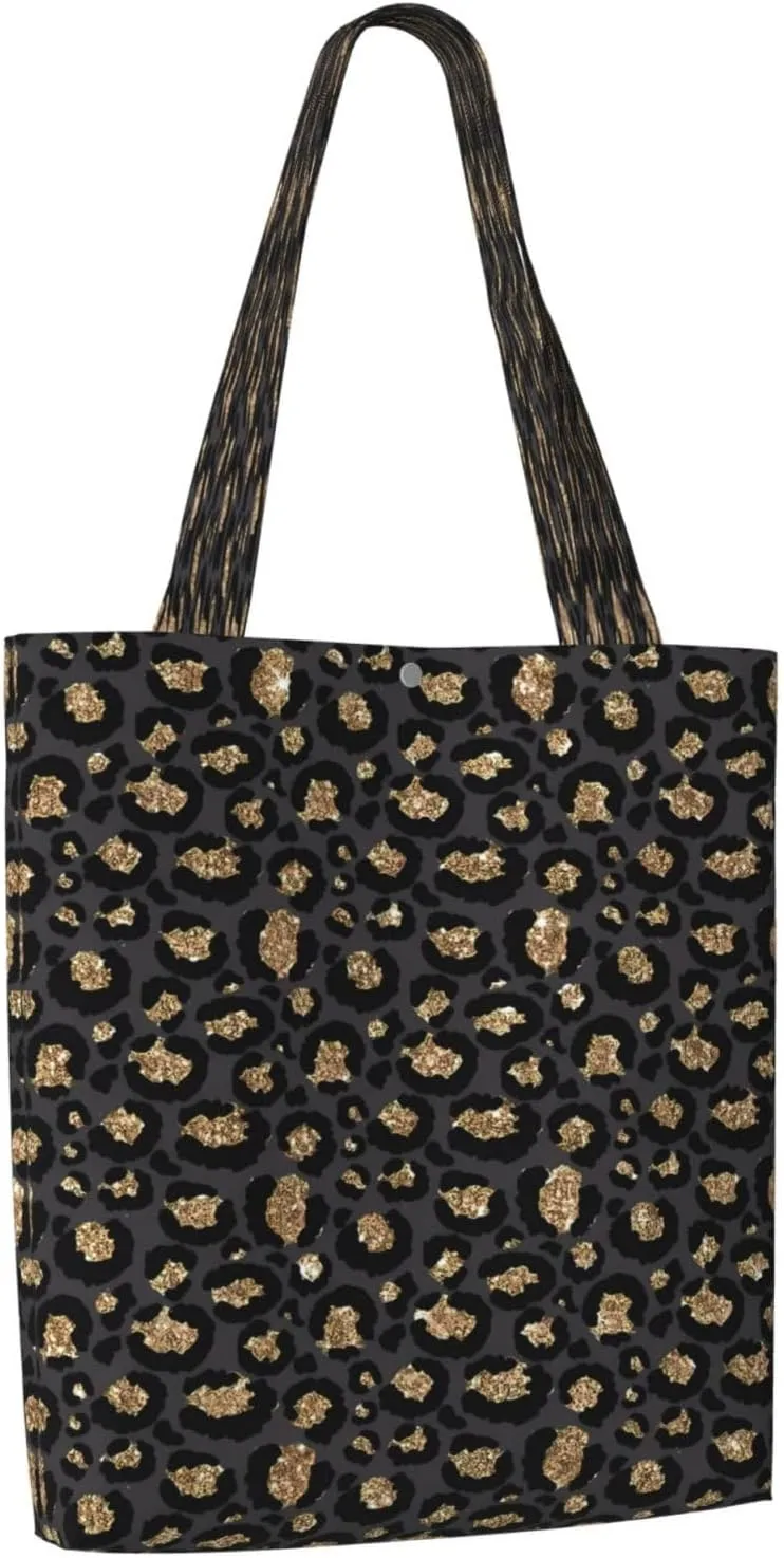 Christmas Snowflakes Blue Canvas Totes Bag Shoulder Bags Shopping Crossbody Work Bag 13.8 X 15.4 inch
