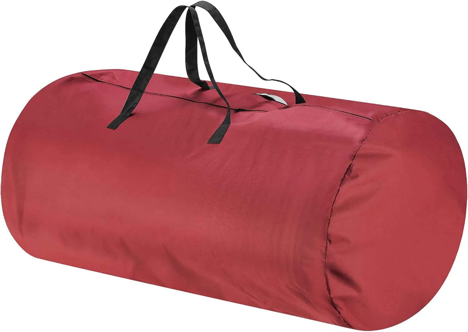 Christmas Tree Storage Bag - Oxford Canvas Holder with Zipper and Handle for 12-Foot Artificial Tree, Garlands, or Inflatables by Tiny Tim Totes (Red)