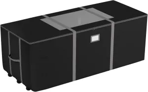 Christmas Tree Storage Bag - Storage Bags with Wheels for 12FT Artificial Trees, Packing, and Moving Containers by Elf Stor (Black)
