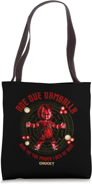 Chucky Give Me The Power I Beg Of You Voodoo Ritual Tote Bag