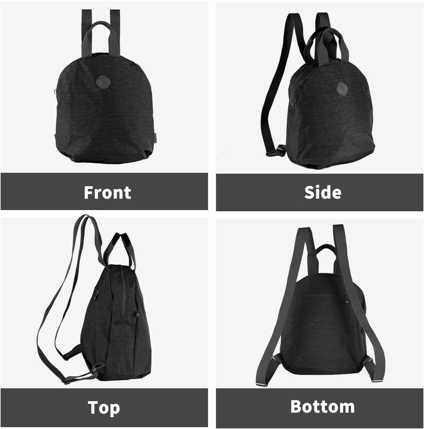 Circle Casual Lightweight Travel Backpacks For Women, Water Resistant, Hiking Camping Cycling Packback Daypack, Fits 15.6 Laptop