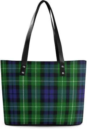 Clan MacArthur Arthur Large Capacity Portable Leather Handbag