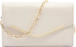 Clutch Purse Evening Bag for Women，Envelope Handbag With Detachable Chain