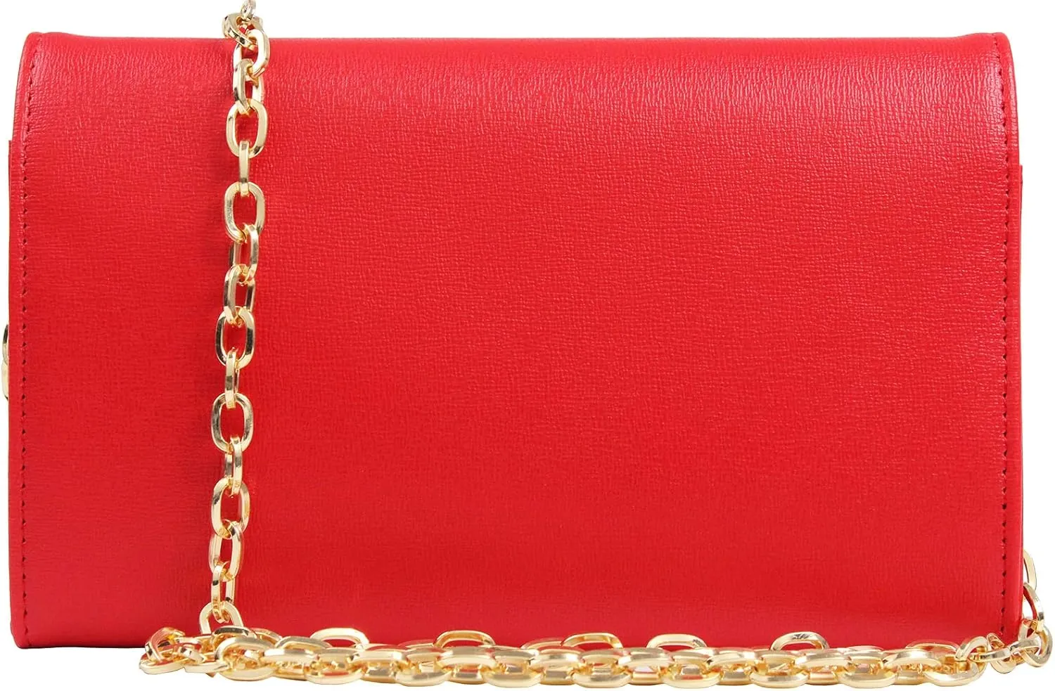 Clutch Purse Evening Bag for Women，Envelope Handbag With Detachable Chain