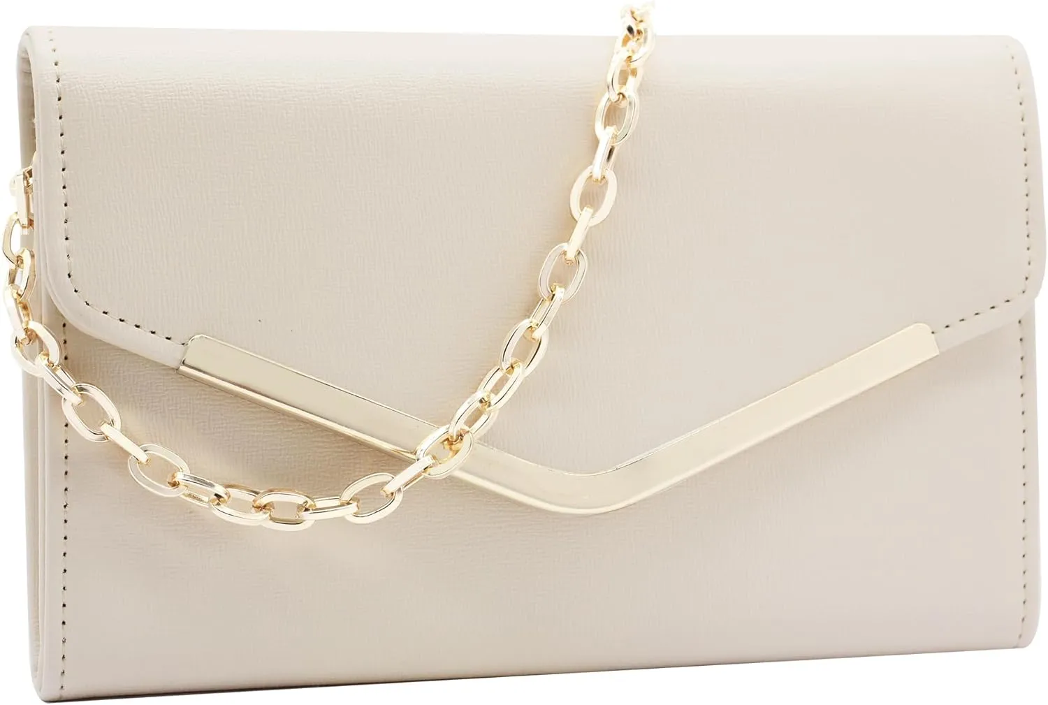 Clutch Purse Evening Bag for Women，Envelope Handbag With Detachable Chain