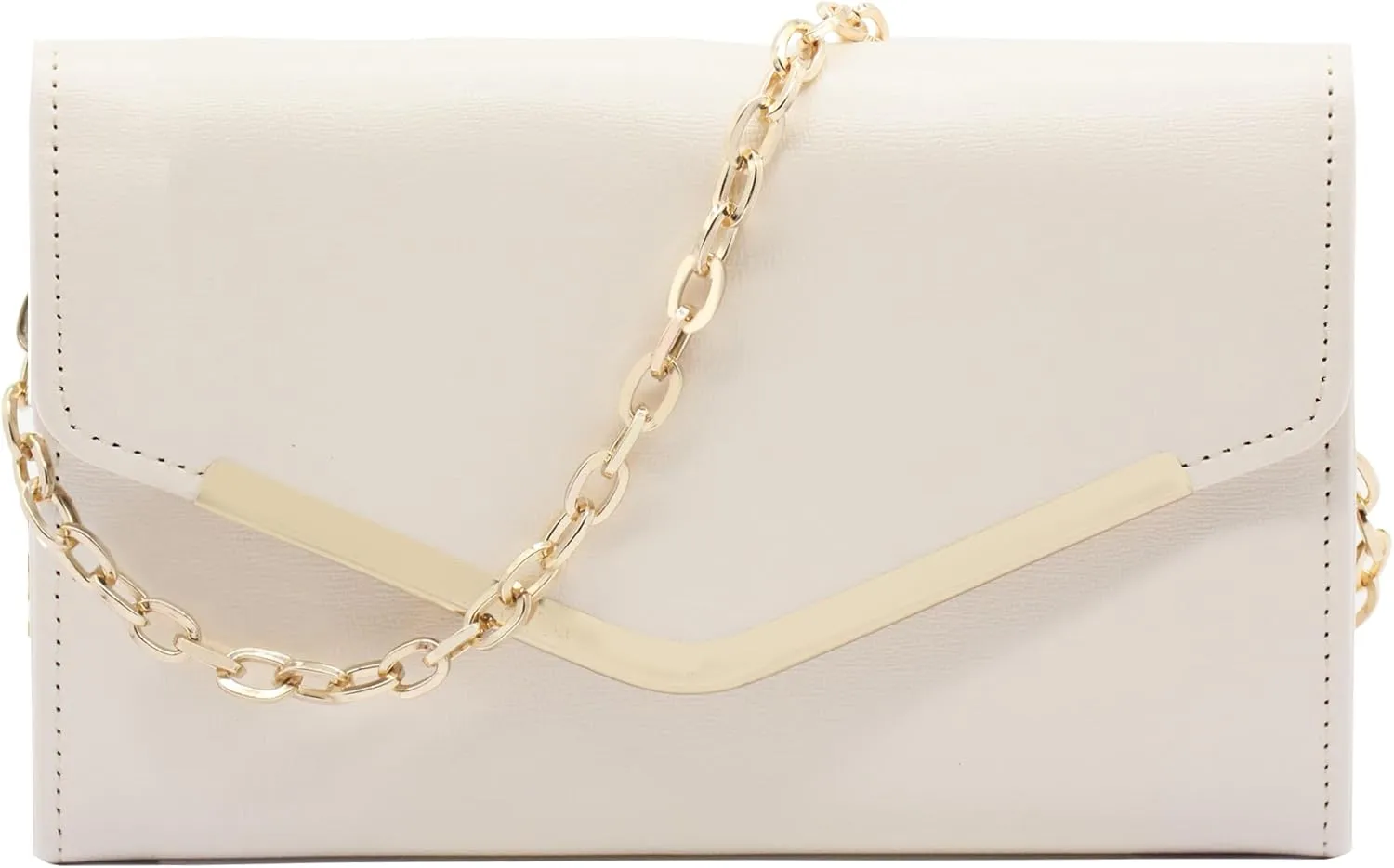 Clutch Purse Evening Bag for Women，Envelope Handbag With Detachable Chain
