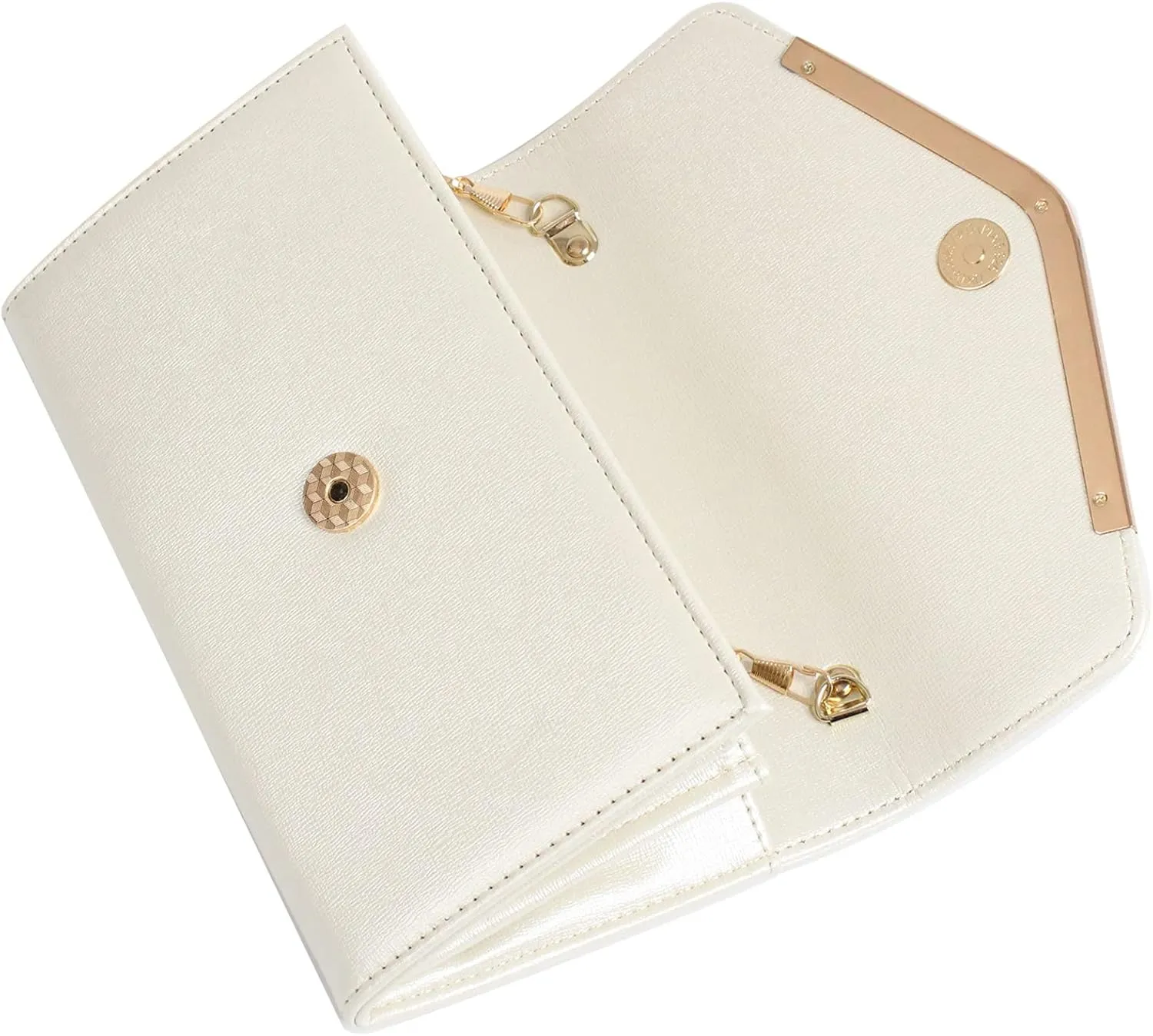 Clutch Purse Evening Bag for Women，Envelope Handbag With Detachable Chain
