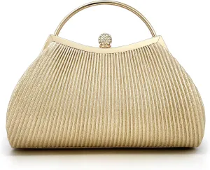 Clutch Purses for Women Evening Bags Party Clutches Handbag With Detachable Chain Strap for Cocktail Party Wedding