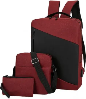 College Backpacks for Women Casual Messenger Crossbody Bags Versatile Bags Outdoor Travel Slim Laptop Backpack(One Size)