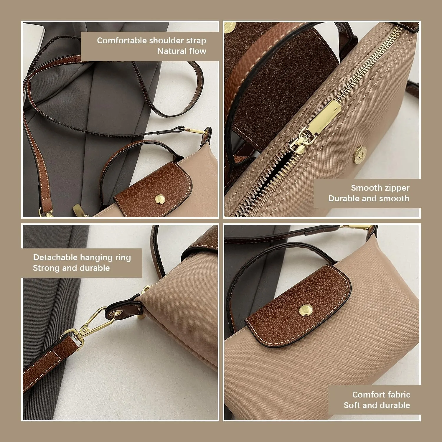 Colorblock Mini Crossbody Bag, Handbags Purses with Adjustable Strap for Women, Ladies Shoulder Totes Bag