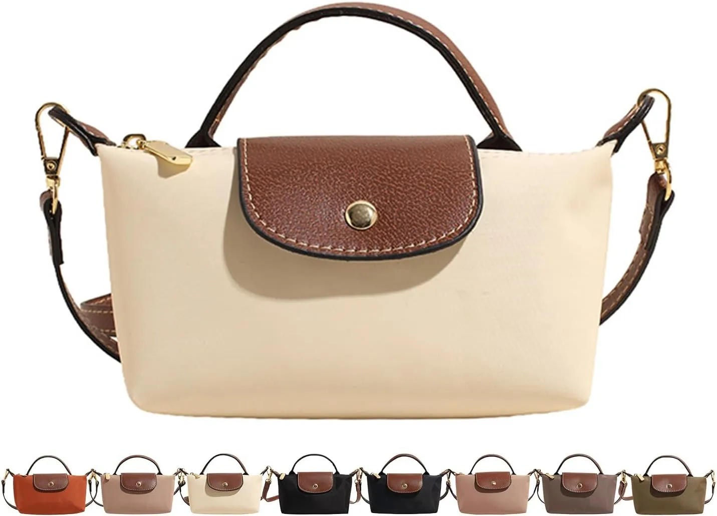 Colorblock Mini Crossbody Bag, Handbags Purses with Adjustable Strap for Women, Ladies Shoulder Totes Bag