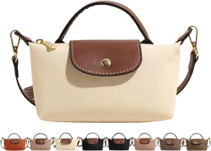 Colorblock Mini Crossbody Bag, Handbags Purses with Adjustable Strap for Women, Ladies Shoulder Totes Bag