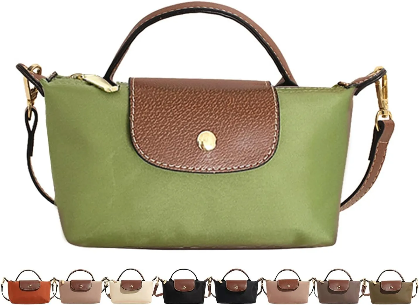 Colorblock Mini Crossbody Bag, Handbags Purses with Adjustable Strap for Women, Ladies Shoulder Totes Bag