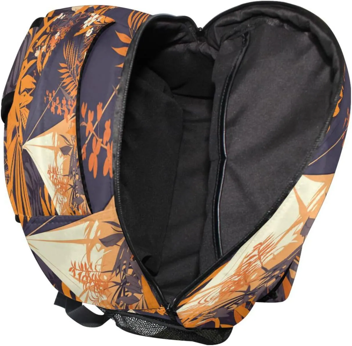 Cool Backpacks for Teacher Nurse Waterproof Diaper Bag Backpack with Chest Strap for Travel Trip Orchid Style
