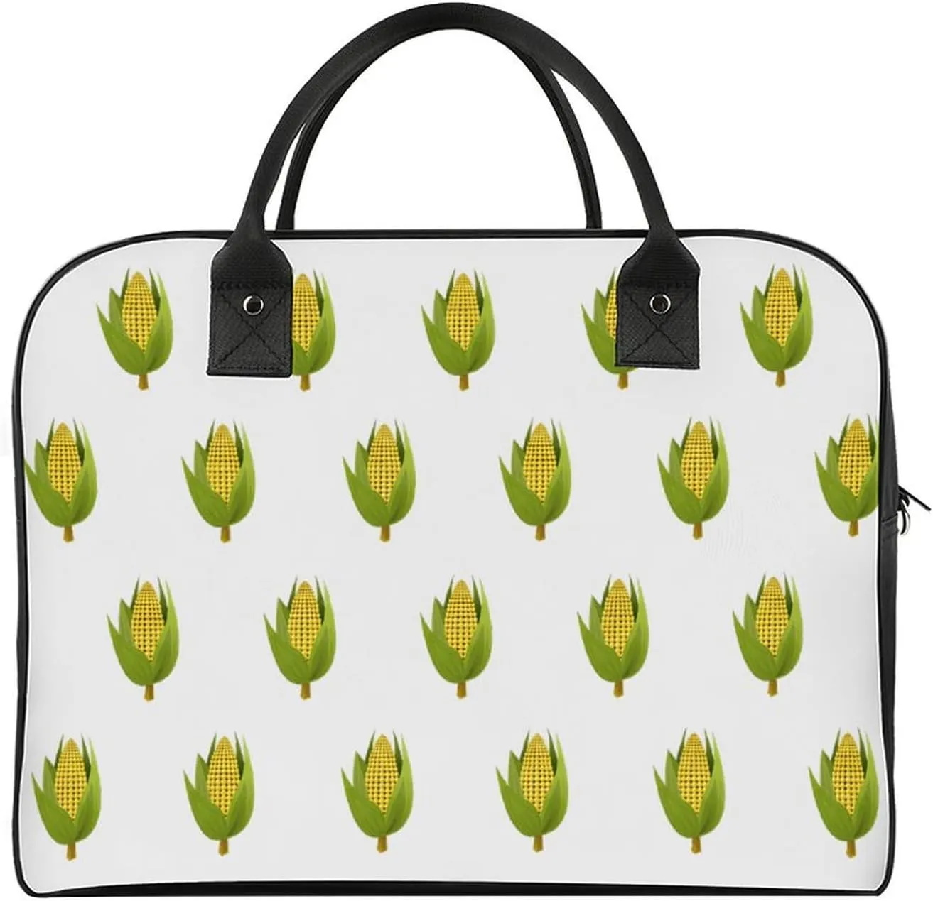 Corn Duffle Bag for Travel Crossbody Sports Tote Gym Bag Shoulder Weekender Overnight Bag