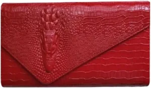 Crocodile Print Clutch Purse, Shoulder Bag, Large Capacity Tote