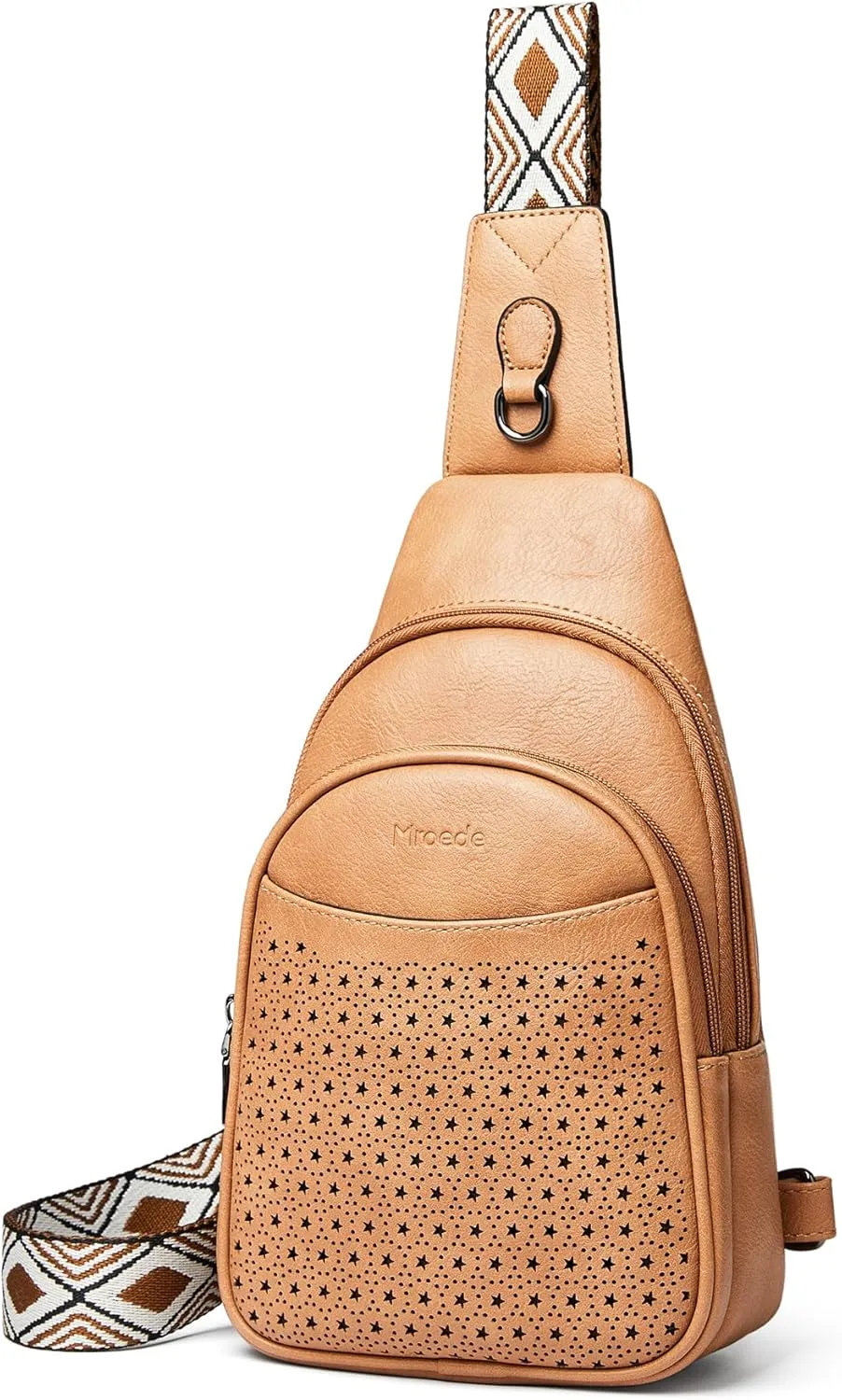 Crossbody Bags for Women 4-Pockets Sling Bag Fanny Pack Chest Purse Backpack Casual Daypacks Travel Shopping