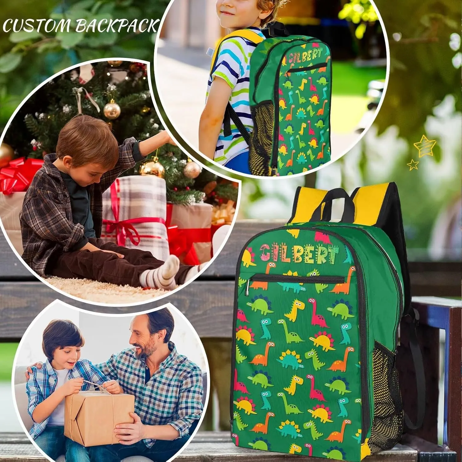 Custom Backpack for Kids Girls Boys with Name Personalized Kids Backpack for Girls School Backpack with Lunch Bag Customized Book Bags for School Travel Hiking Outdoor
