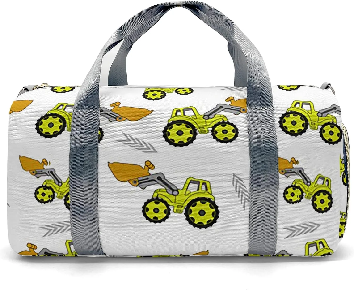 Custom Duffel Bag Green Truck Cement Smart Travel Solutions: Organizing Your Fitness Gear