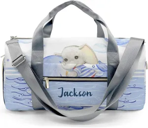 Custom Duffel Bag Sea Whale Sailor Elephant Lighthouse Smart Travel Solutions: Organizing Your Fitness Gear