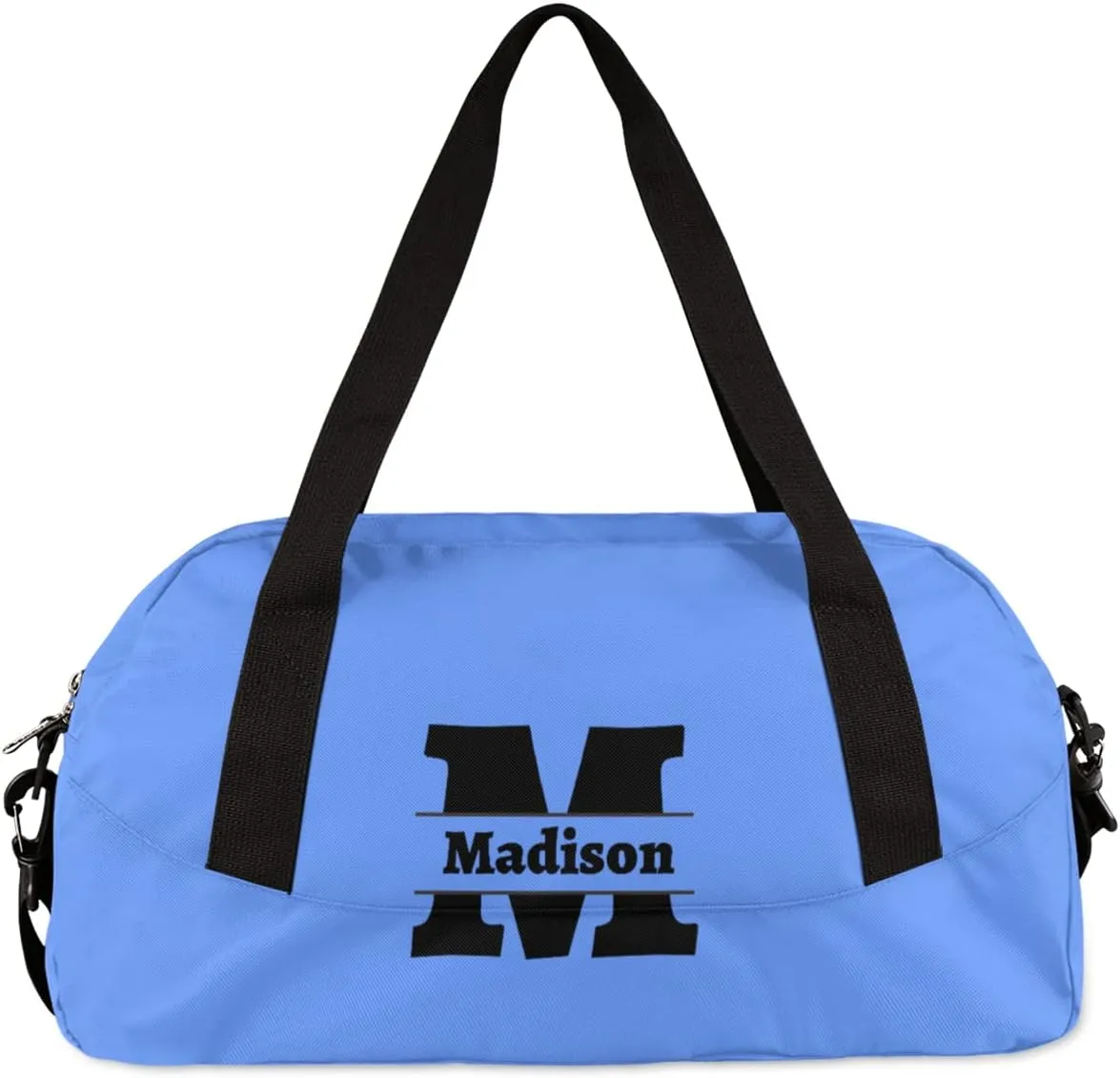 Custom Kids Duffel Overnight Bag Personalized Your Name or Text Kids Duffel Bag for Girls Boys Customized Kids Gifts