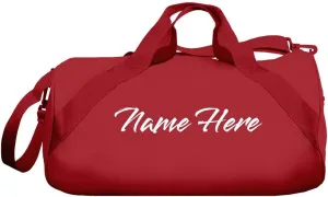 Custom Name Duffel Bag: Barrel Duffel Bag