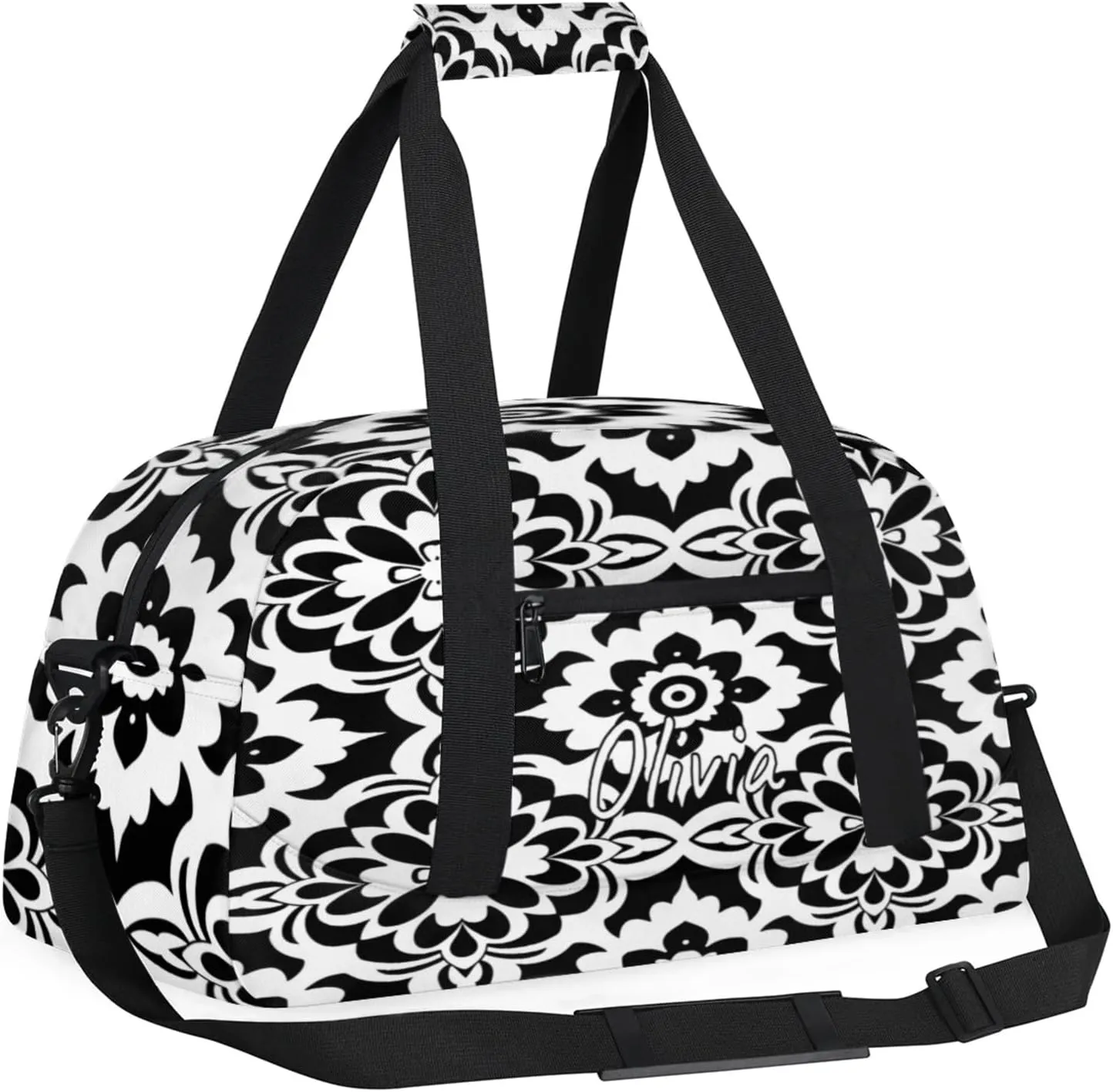 Custom Sports Gym Bag Personalized Name Travel Duffel Bag