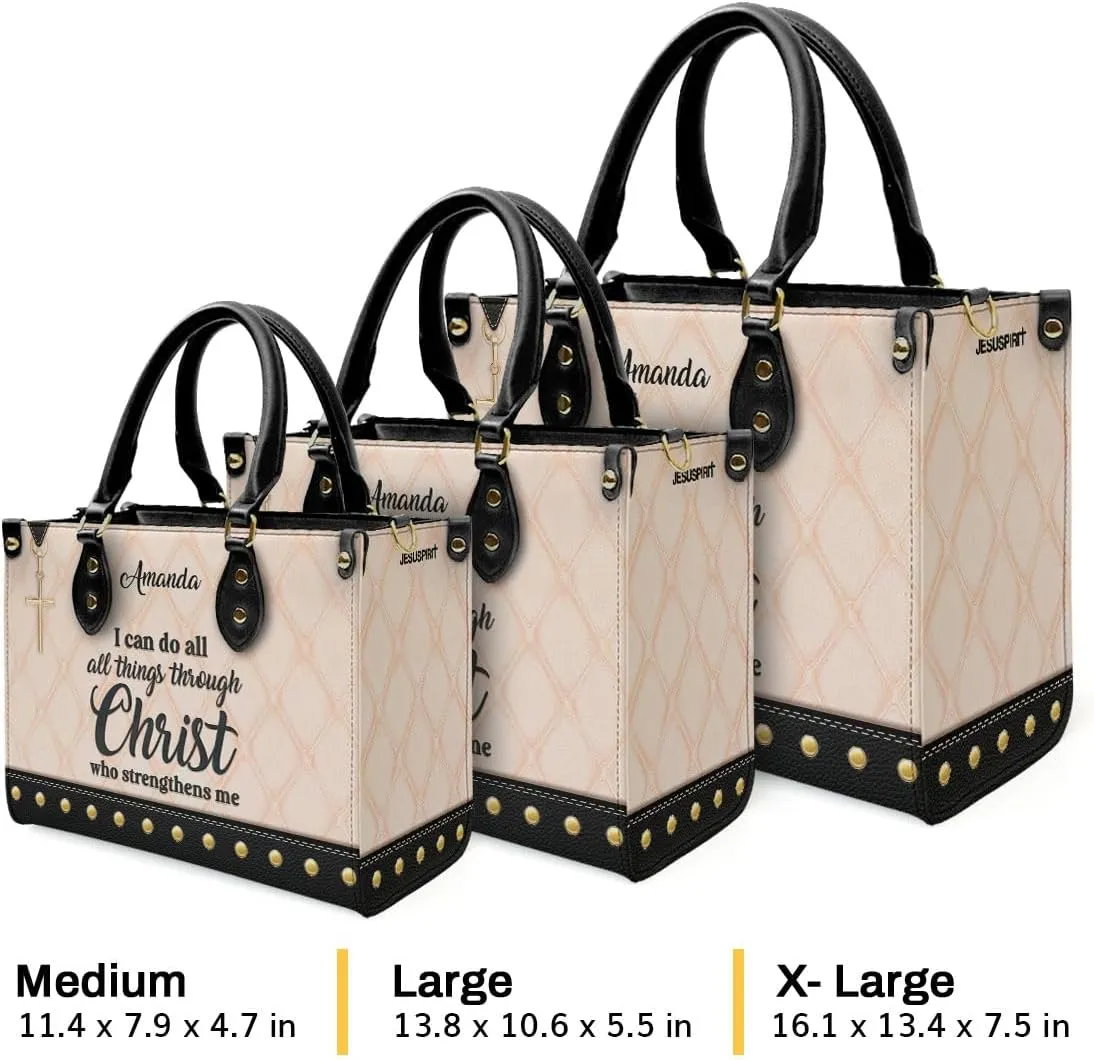 Customized Leather Handbags For Women - Christmas Gifts For Women - Christian Gift