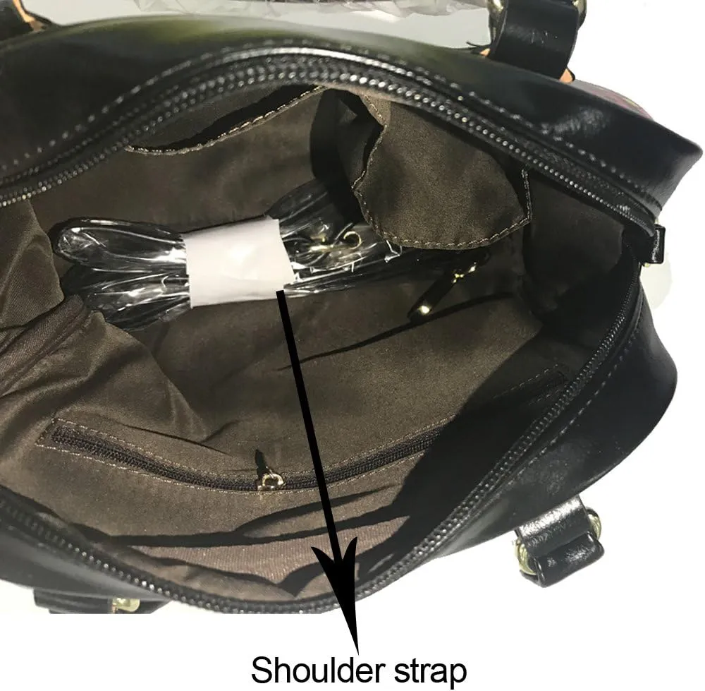 Customized Satchel Purses and Handbags Personalized Name Purse Tote Bag Womens Satchel Handbag