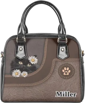 Customized Satchel Purses and Handbags Personalized Name Purse Tote Bag Womens Satchel Handbag