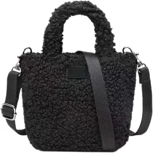 Cute Fluffy Bag for Women Furry Purse Handbags for Girls Fluffy Shoulder Bag Tote Bag School Office Travel Essentials