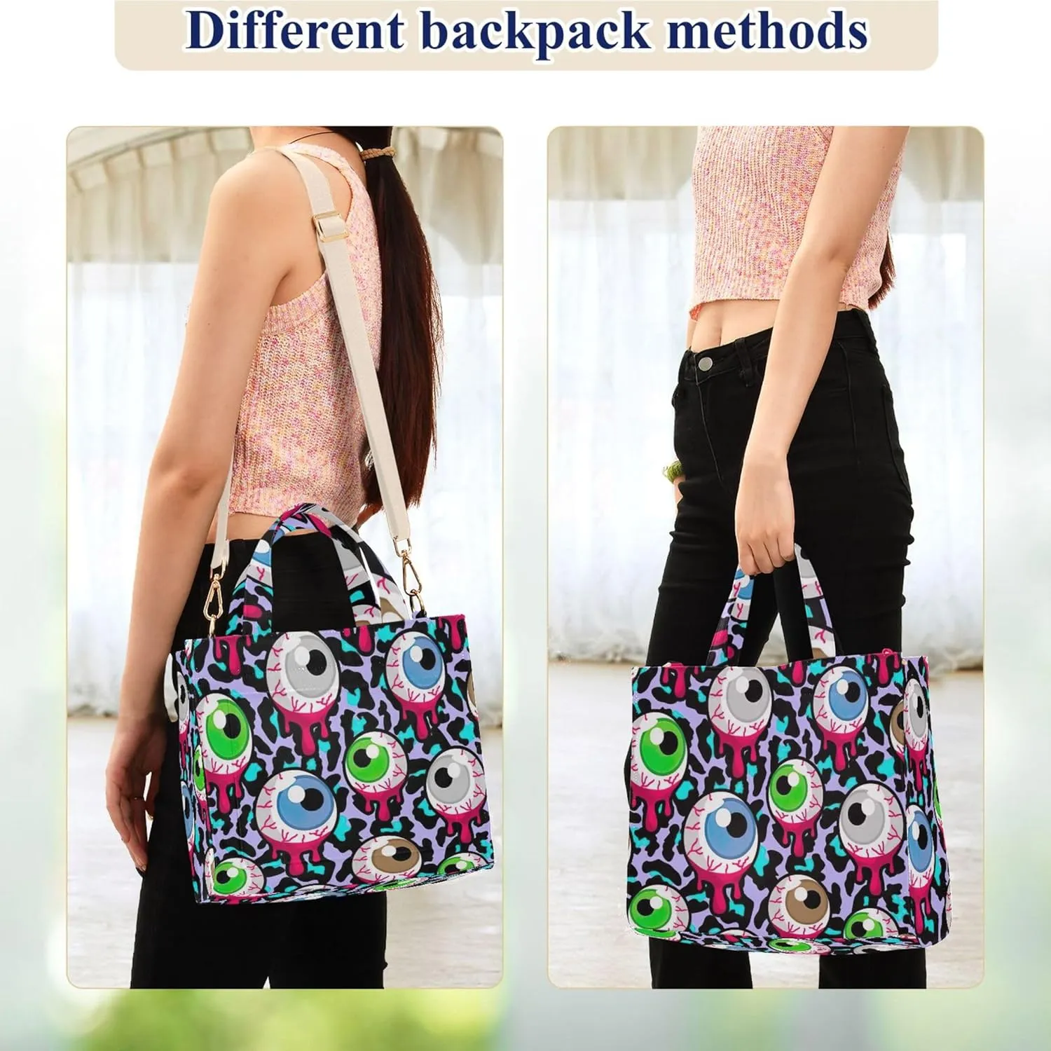 Cute Hedgehog Women Shoulder Handbag Travel Tote Handbag Tote Aesthetic Work Purses Satchels