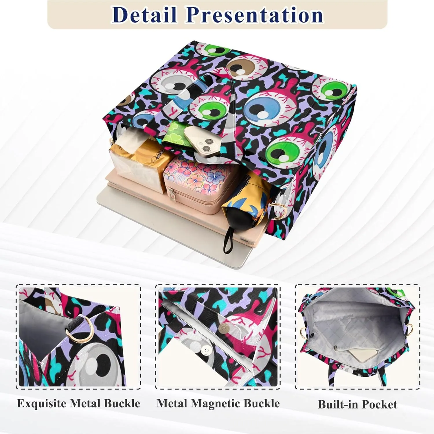 Cute Hedgehog Women Shoulder Handbag Travel Tote Handbag Tote Aesthetic Work Purses Satchels