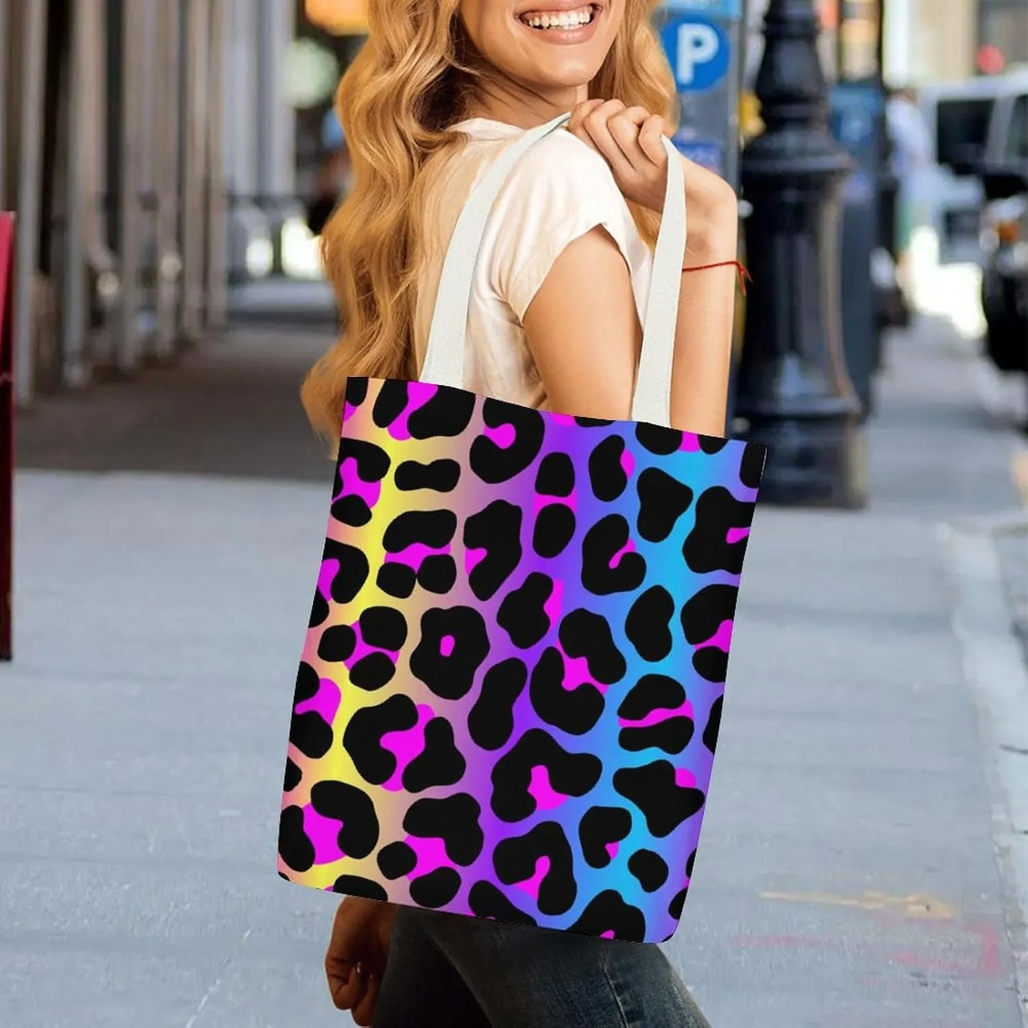 Dachshunds Clothes Dog Large Capacity Stylish Canvas Tote Bag