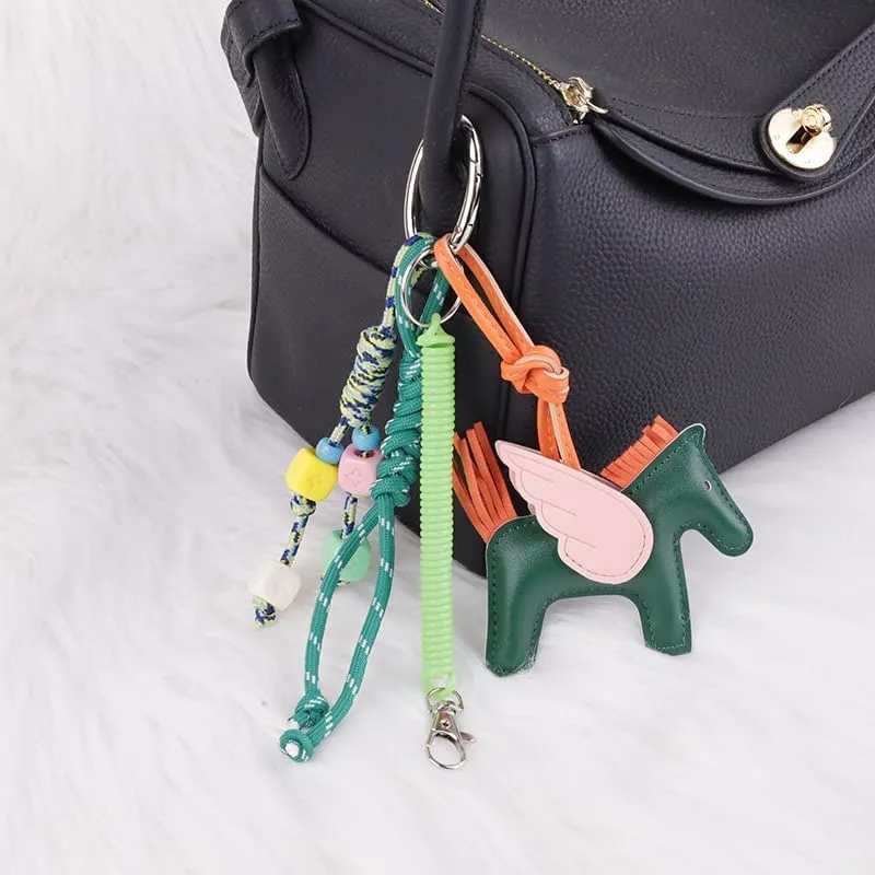 Designer Rope Bag Charms for Handbag Y2k Accessories Purse Hanging Ornament Backpack Charm