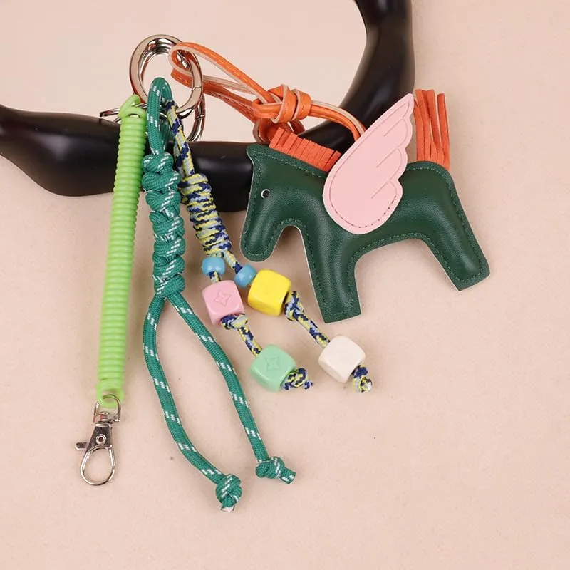 Designer Rope Bag Charms for Handbag Y2k Accessories Purse Hanging Ornament Backpack Charm