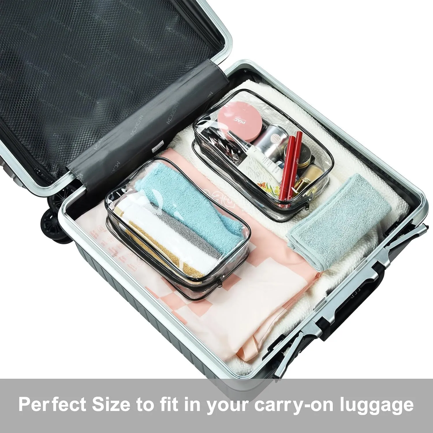 Dimayar 85L Travel Duffle Bag - Foldable Duffel Bag with Shoes Compartment - Overnight Bags Waterproof & Tear Resistant(Blue)