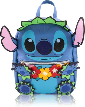 Disney Lilo and Stitch Backpack for Women, Men, Unisex | Cute PU Leather 10" Stitch Mini Backpack Purse Shoulder Purse | Stitch Bag and Stitch Accessories