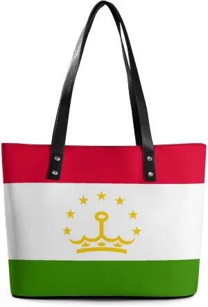 East Timor Flag Stylish Hobo Handbag Women Perfect Leather Tote for Shopping Trips