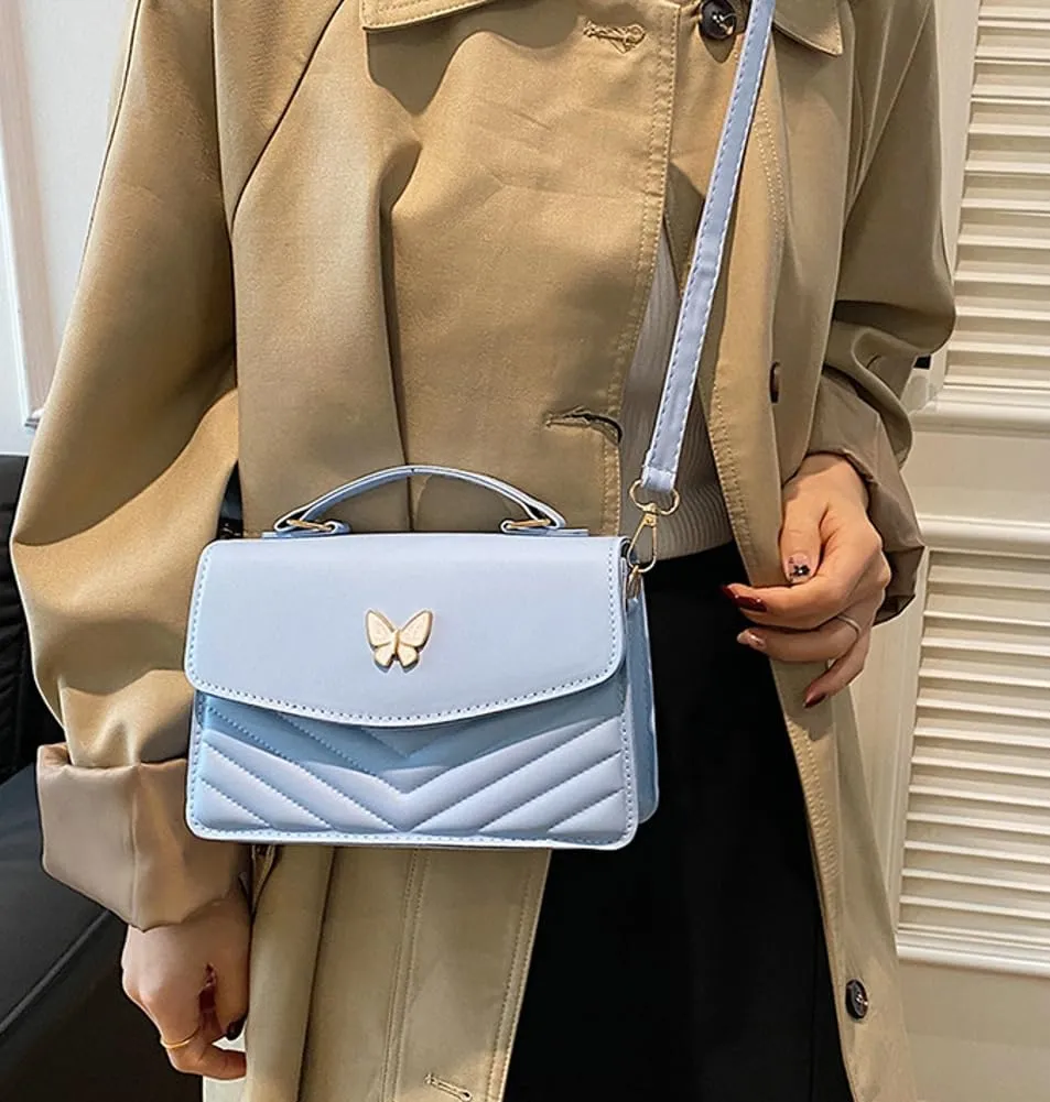 Elegant Top Handle Leather Handbags Mini Purses Totes Satchel Shoulder Bag Bow Crossbody Bags for Women 2025