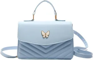 Elegant Top Handle Leather Handbags Mini Purses Totes Satchel Shoulder Bag Bow Crossbody Bags for Women 2025