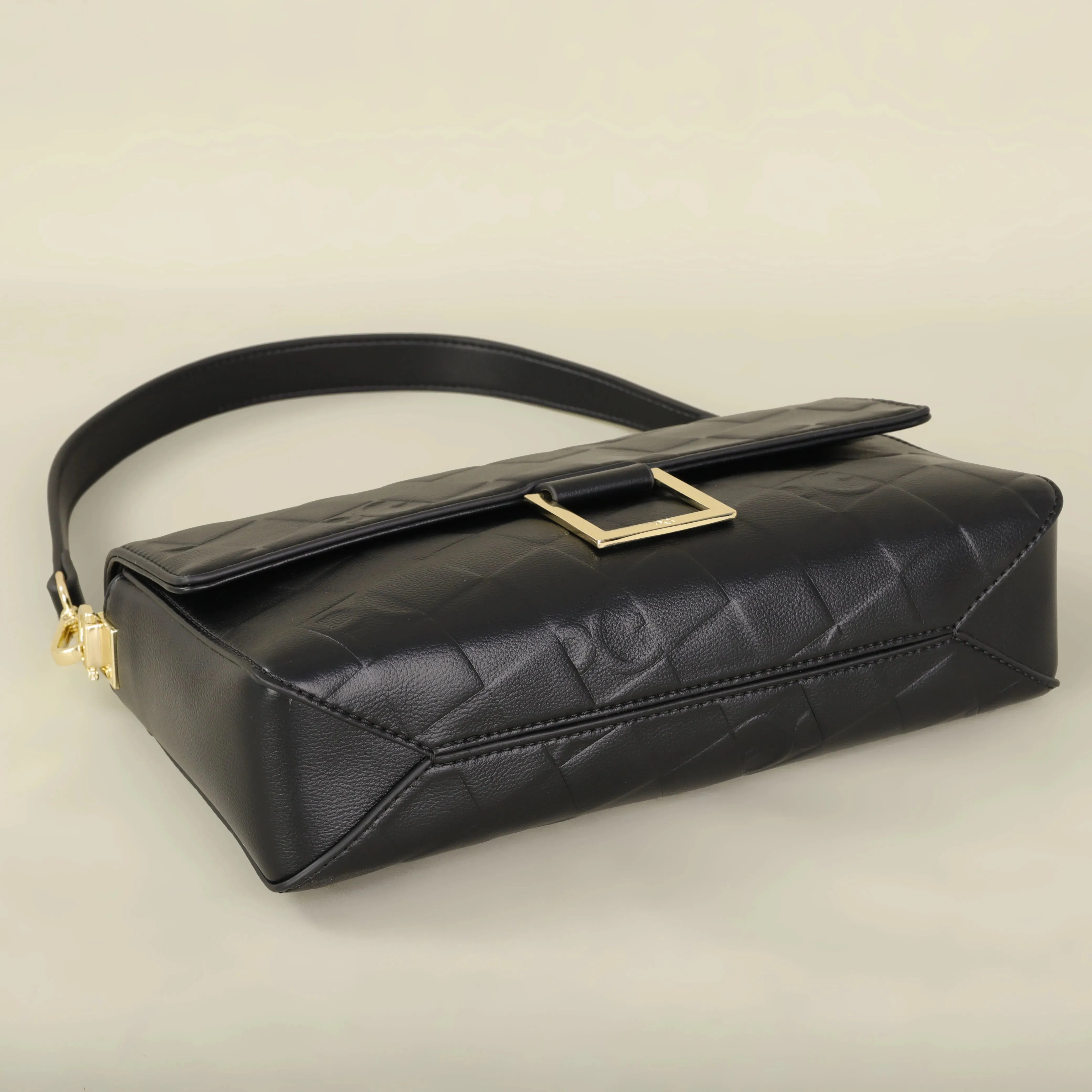 Embossed Shoulder Bag