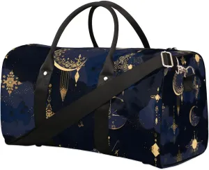 Ethnic Magic Travel Duffel bag for Men Women Weekender Overnight Bag Gym Bag Carry On Luggage Bags for Yoga Workout Sports
