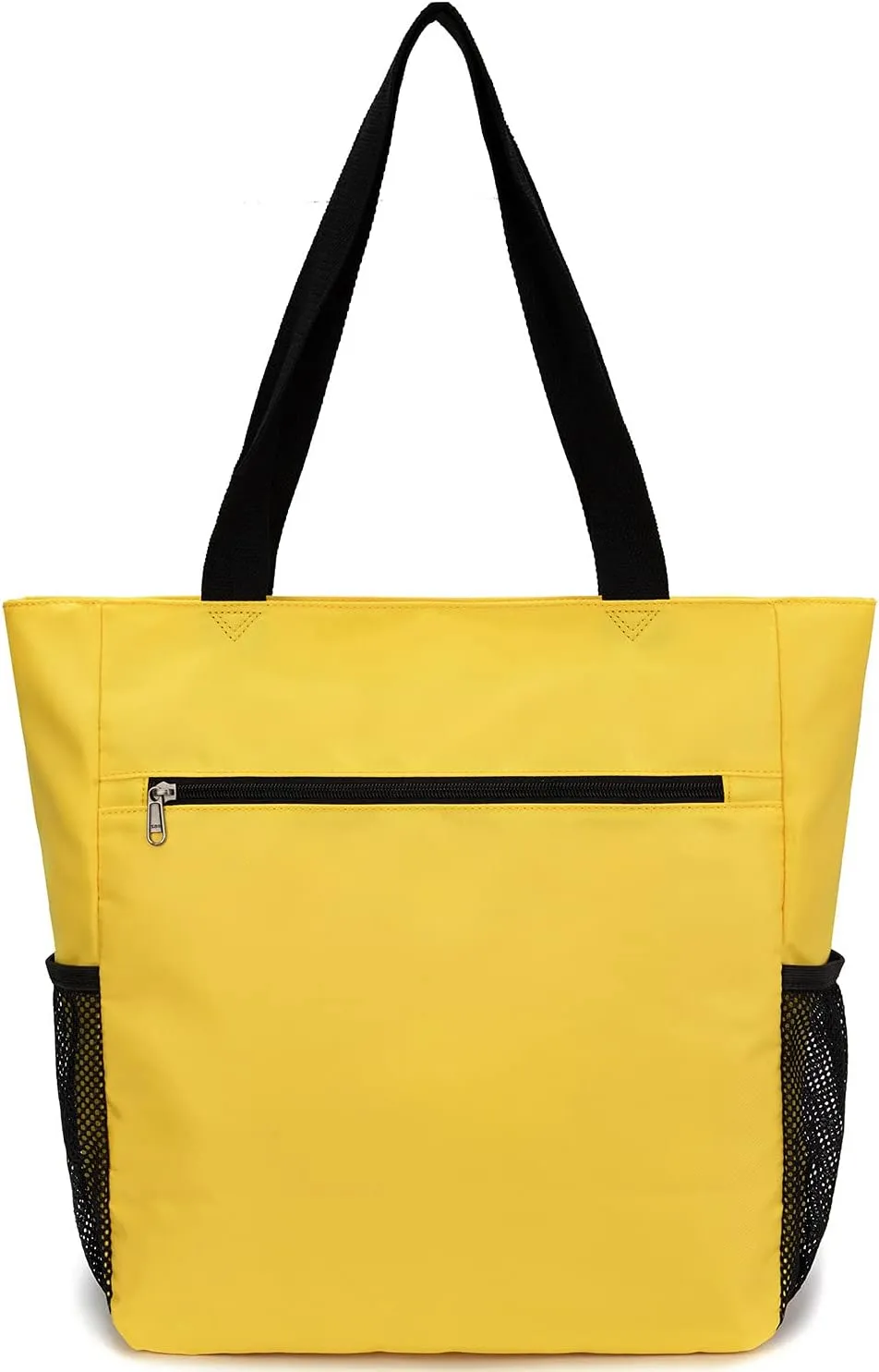 ETidy Large Capacity Foldable Tote Bag With Zipper Water-resistant SandproofWomen Beach Bag Handbag GymBag Travel ShoppingBag