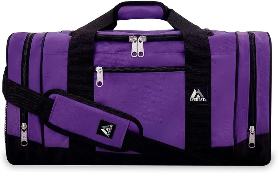 Everest Crossover Duffel Bag, Dark Purple, One Size