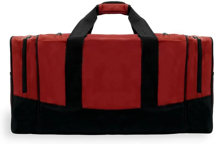 Everest Sporty Crossover Duffel Bag, Burgundy, One Size