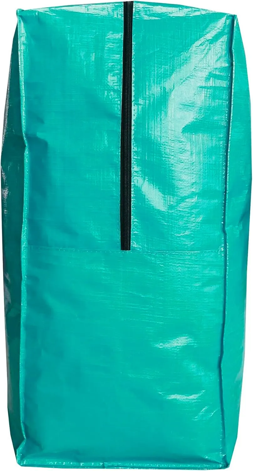 Extra Large Storage Bags, Jumbo Moving Tent Storage Bags, Waterproof Foldable Big Turquoise XXL Duffle Bag for Travel, 42x23x13.5inch - 1PACK